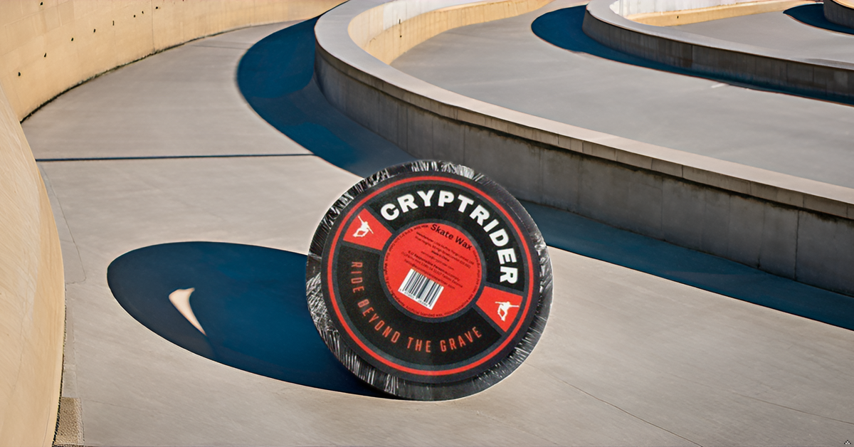 CRYPTRIDER Slide and Grind Skate Wax Skatepark Skateboard Accessories.