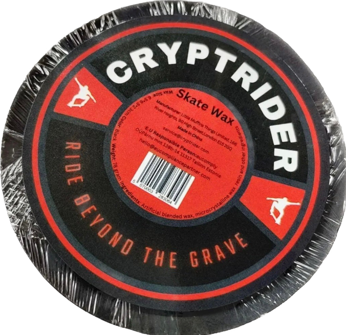 CRYPTRIDER Slide and Grind Skate Wax Skatepark Skateboard Accessories.