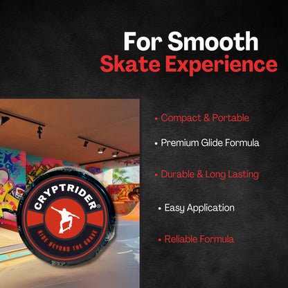 Premium Skateboard Wax for Grinds, Slides, and Smooth Rides.